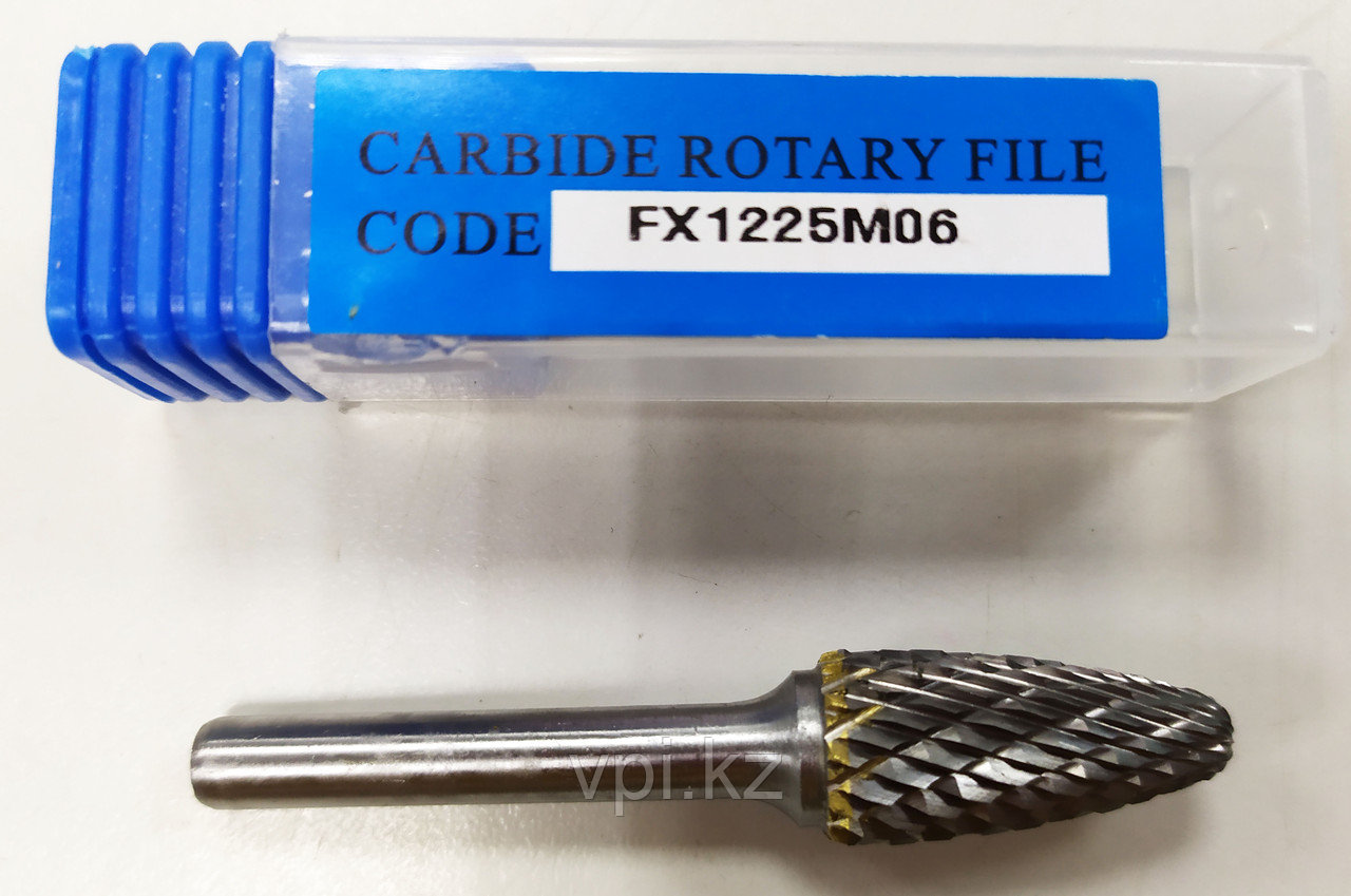 Борфреза  1225FX ПАРАБОЛА закругленная, 12мм, фото 1