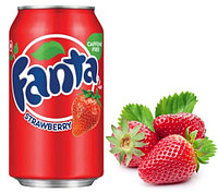 Fanta Strawberry Клубника 355ml США (12шт-упак)