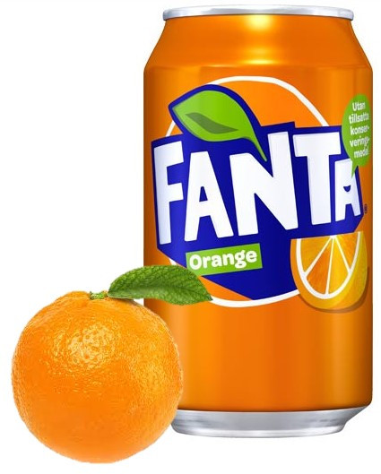 Fanta Orange 330ml (24шт-упак) ЕВРОПА