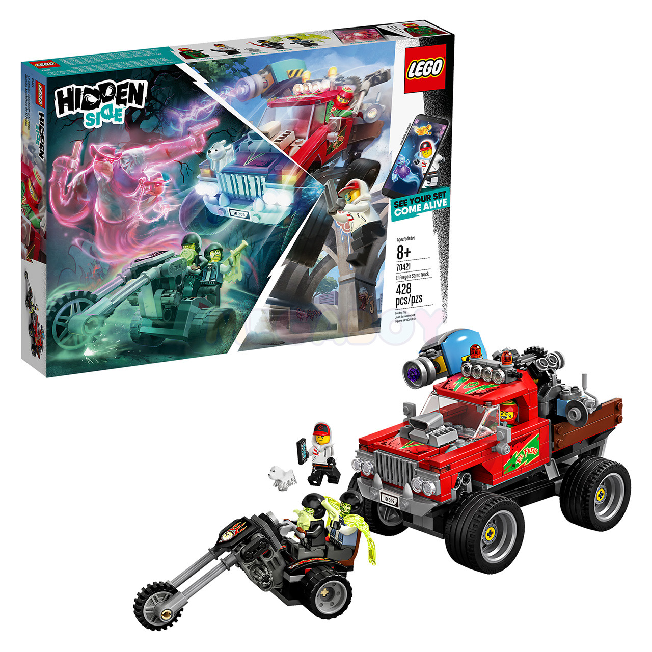 LEGO Hidden Side Трюковый грузовик Эль-Фуэго 70421