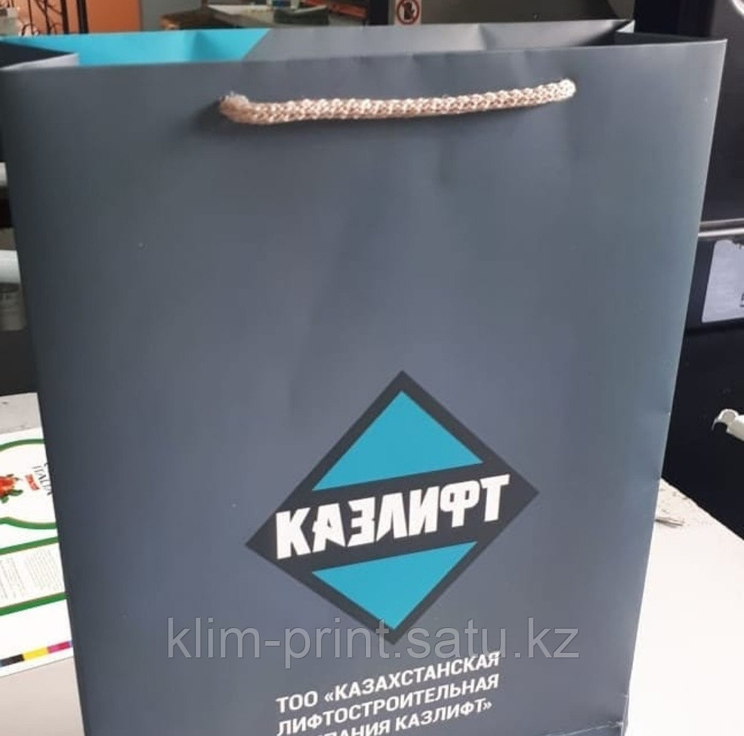 Бумажные пакеты, изготовление бумажных пакетов, изготовление , печать пакетов в Алматы
