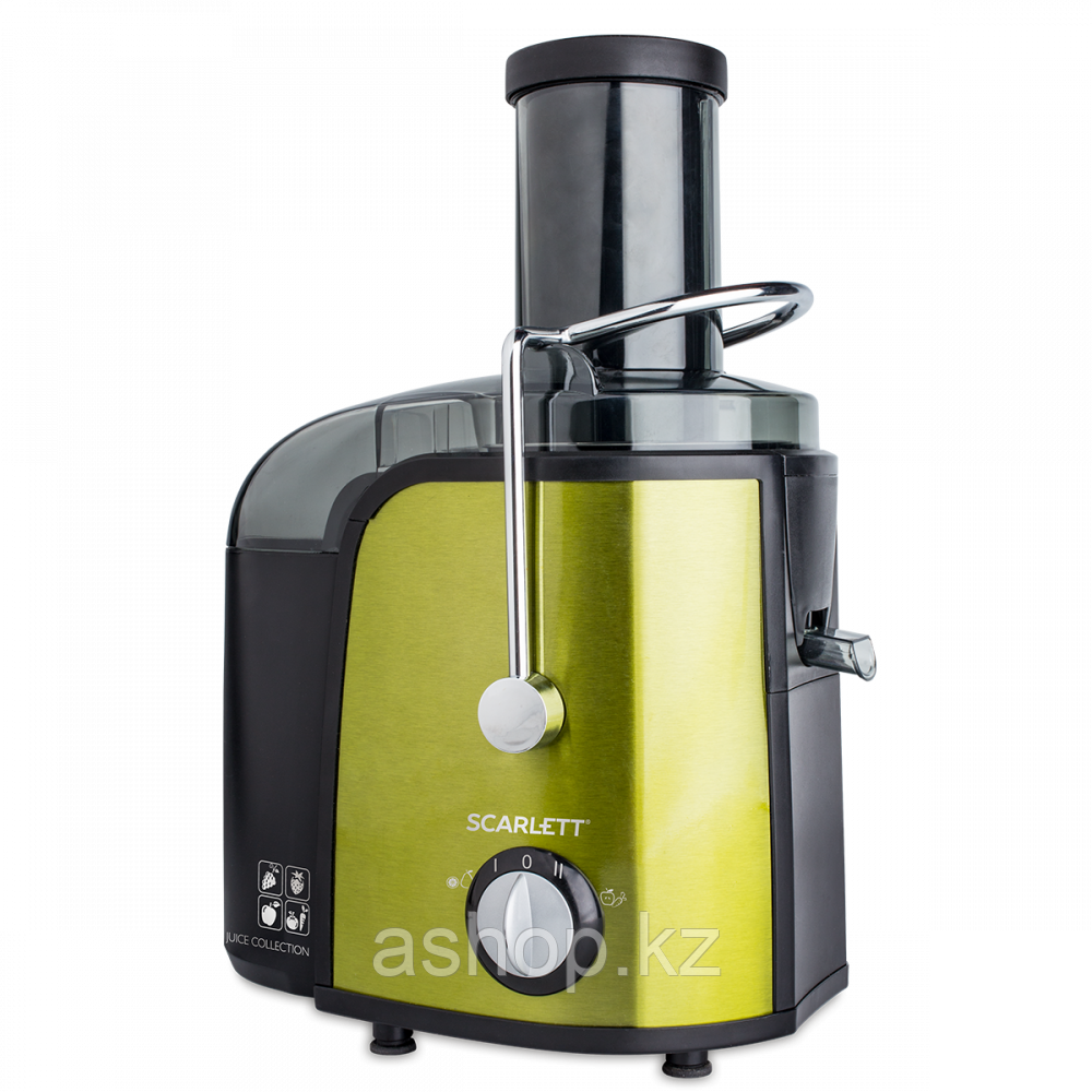 Соковыжималка центробежная для овощей и фруктов Scarlett SC-JE50S08, 1000 Вт, Объем сока: 1 л, Диаметр отверст