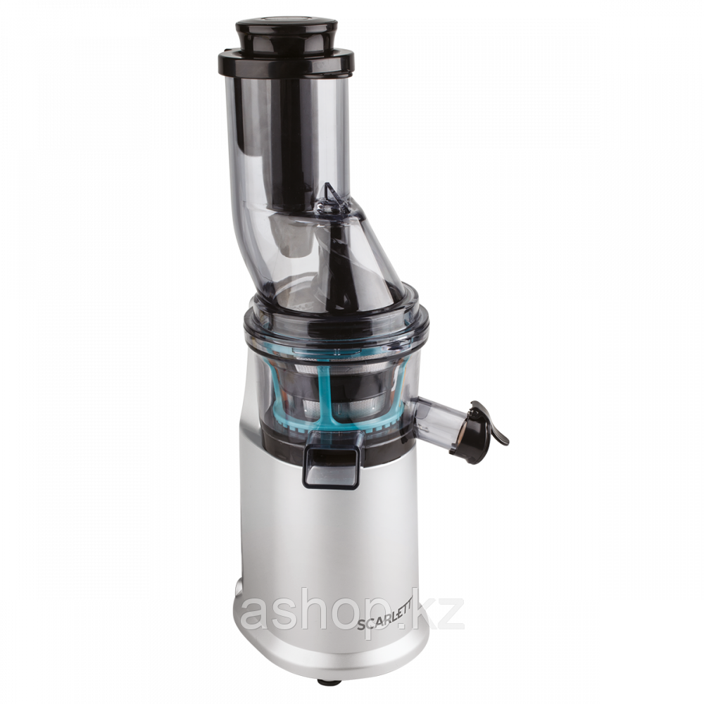 Соковыжималка шнековая для овощей и фруктов Scarlett SC-JE50S40, 250 Вт, Объем сока: 0,35 л, Диаметр отверстви