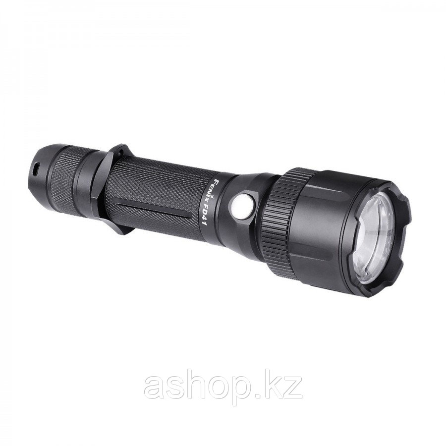 Фонарь электрический тактический Fenix FD41, Дальность луча: 340 м, Яркость: 900 (турбо), 350 (ярко), 150 (сре