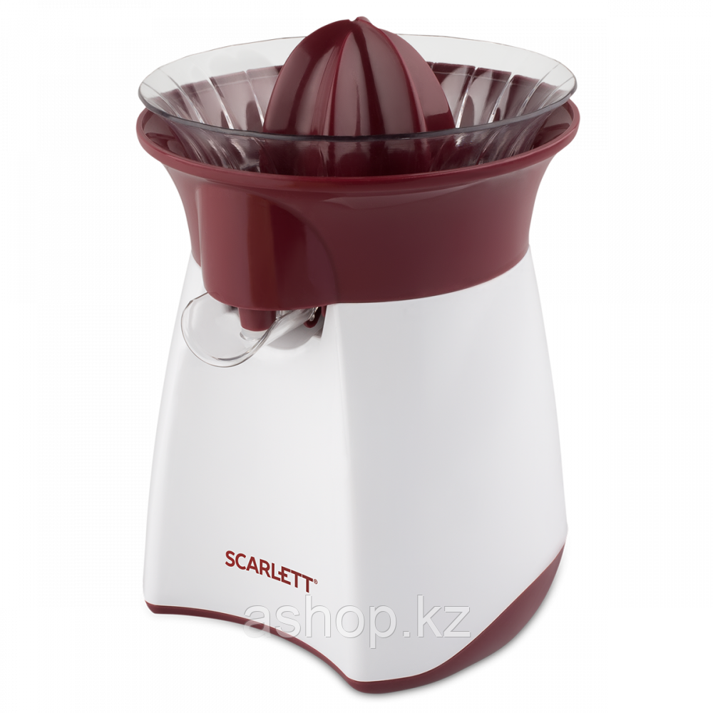 Соковыжималка для цитрусовых для цитрусовых Scarlett SC-JE50C07, 25 Вт, Скоростей: 1, Цвет: Бело-красный, Упак