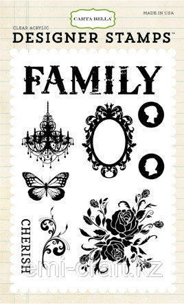 Набор штампов - Celebrate Family 4x6
