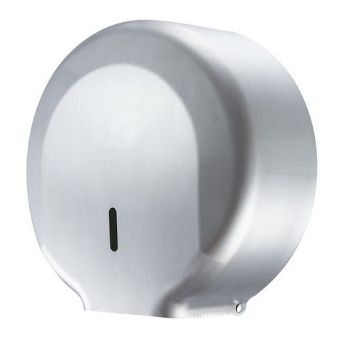 Антивандальный диспенсер для туалетной бумаги BXG-PD-5010A (JUMBO), фото 2