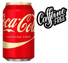 Caffeine-Free Coca-Cola 355ml США (12шт-упак)