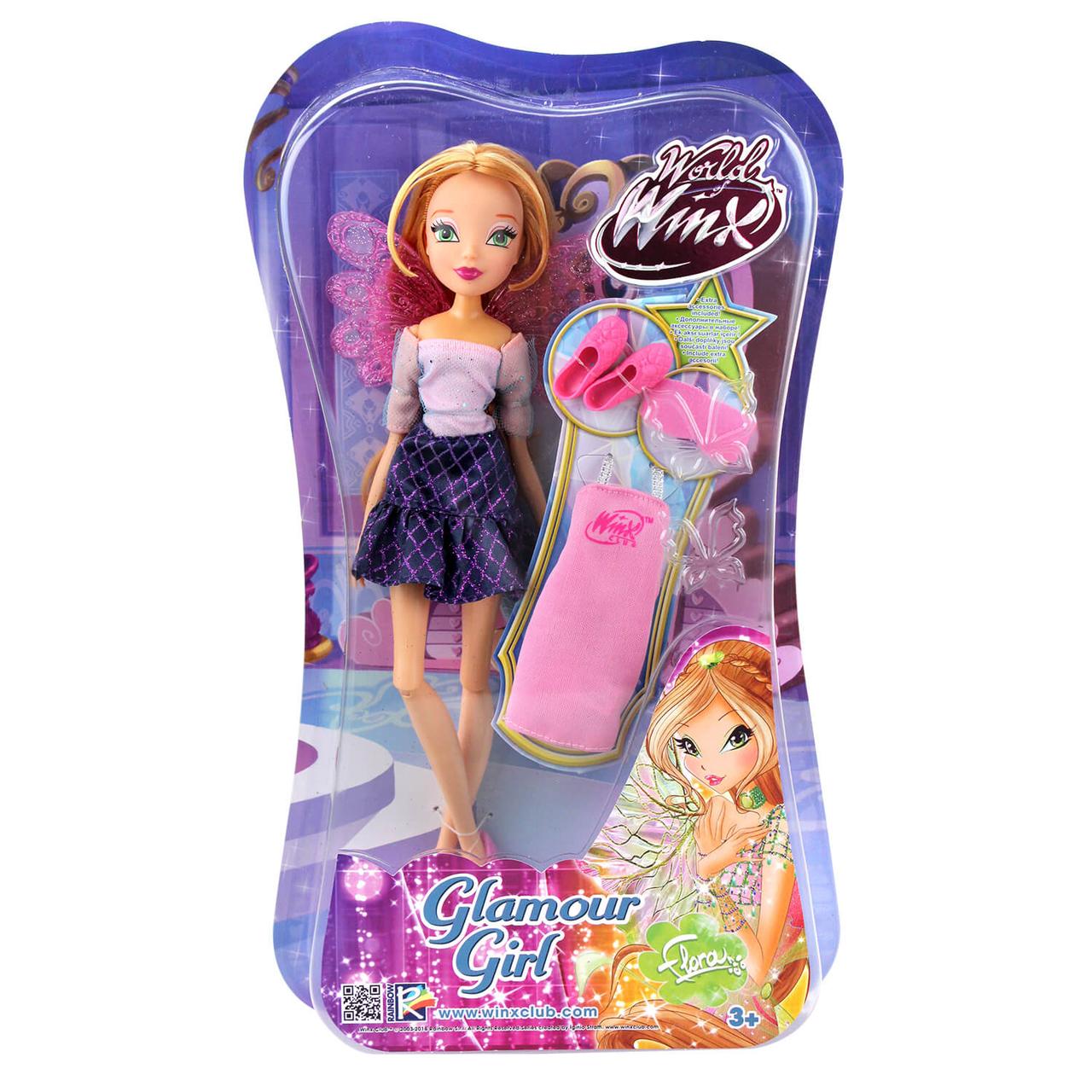 Кукла Winx Club "Два наряда", Флора