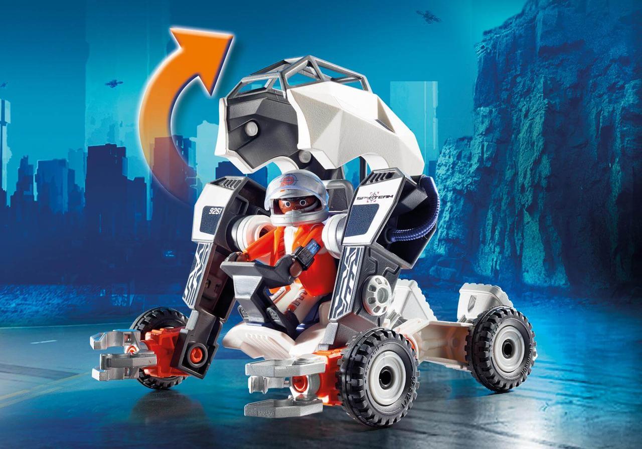 Конструктор Playmobil Робот агента T.E.C. c функцией трансформера