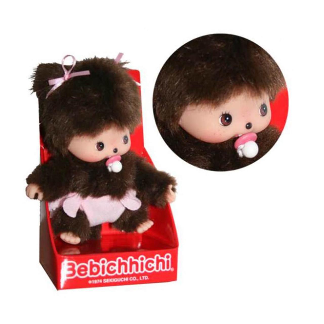 Bebichhichi 15 см девочка в подгузнике Monchhichi