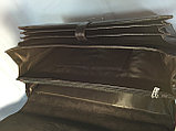 Деловой мужской портфель из искусственной кожи (высота 30 см, ширина 38 см, глубина 9 см), фото 5