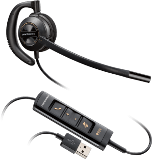 Plantronics EncorePro HW535 USB-A моно гарнитура