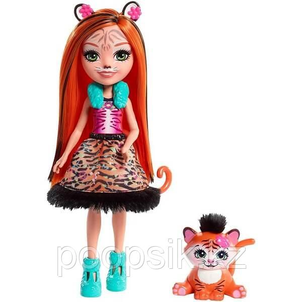 Enchantimals Тигрица Тэнзи Кукла с питомцем FRH39