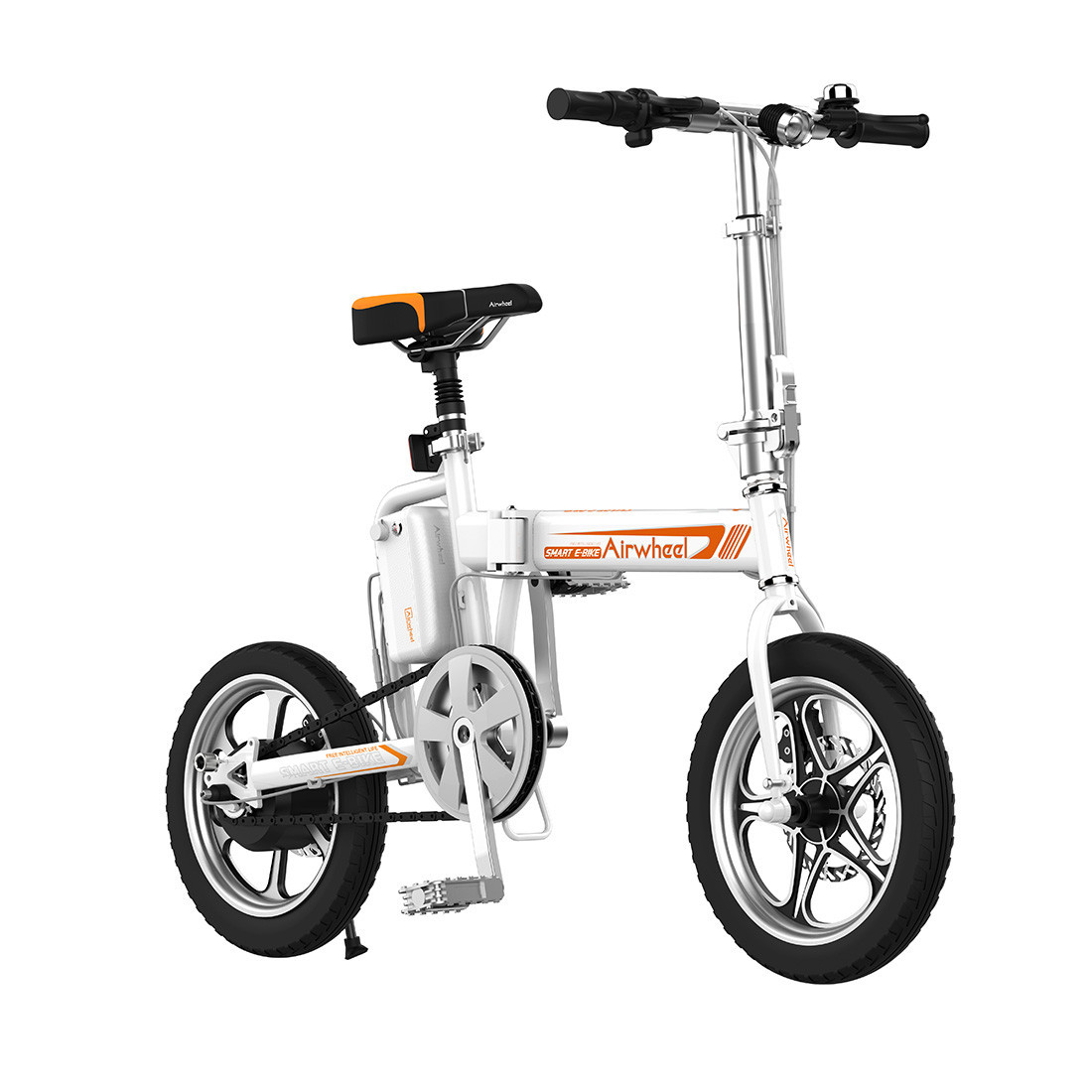 Велосипед электрический Airwheel R5W, Скорость (max.): 20 км/ч, Запас хода: 40 км, Нагрузка: 100 кг, Угол подъ