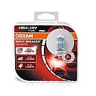 Галогеновая лампа OSRAM  HB4 NIGHT BREAKER UNLIMITED +110% 9006 комплект 2шт.