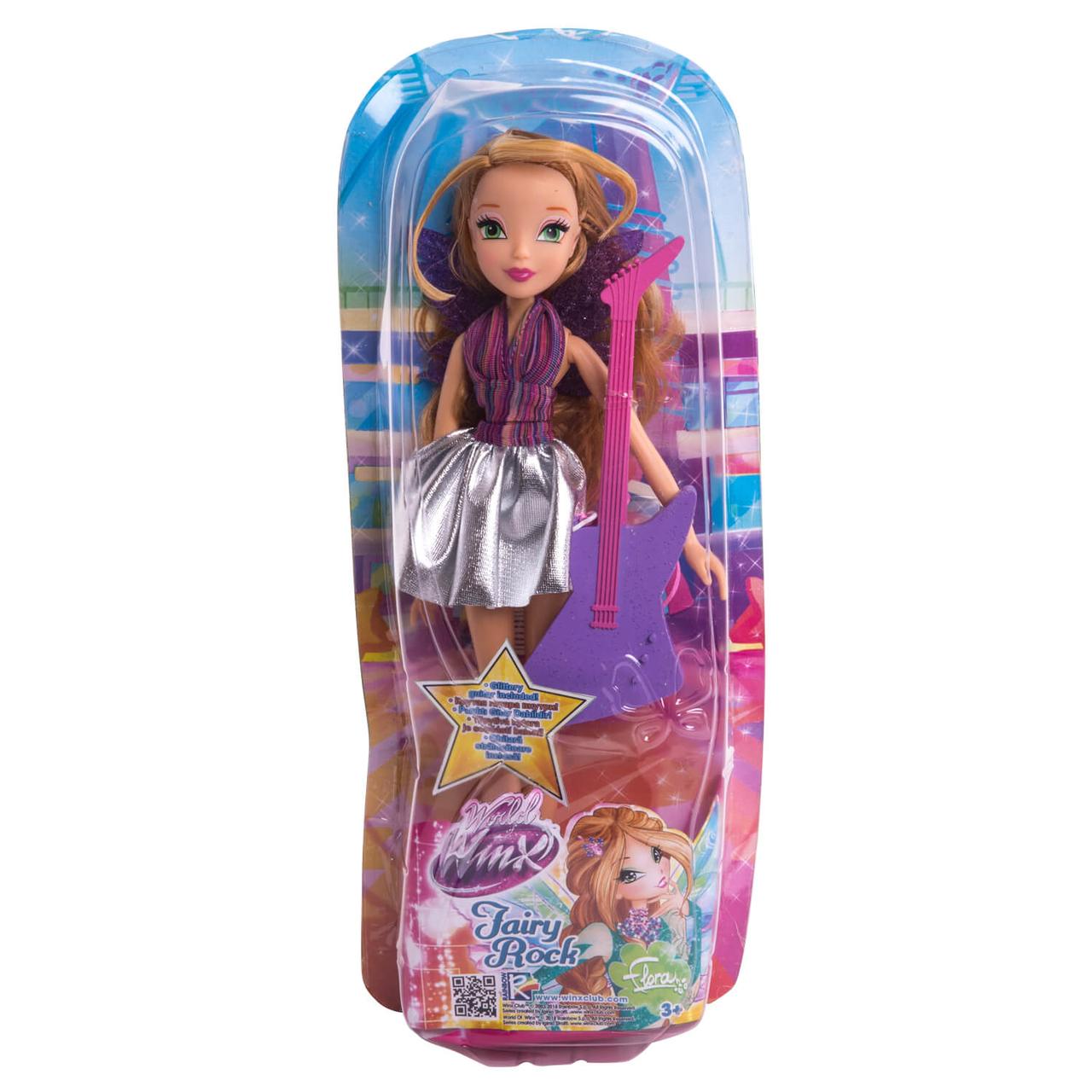 Кукла Winx Club "Рок-н-ролл", Флора