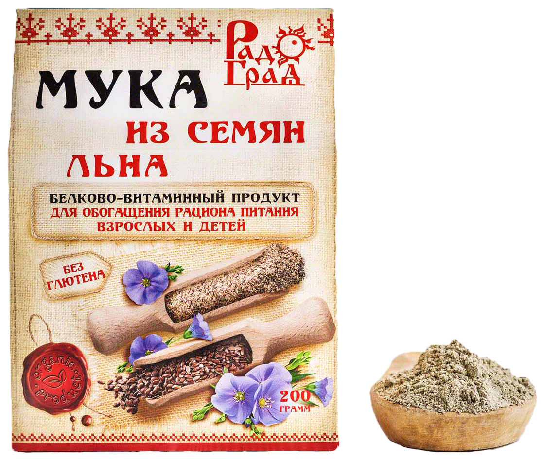 Мука льняная "Радоград", 200 г