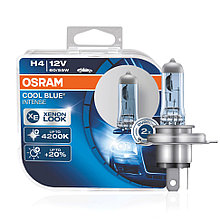 Галогеновая лампа Osram H4 Cool Blue Intense (+20%) - 64193CBI-HCB (пласт. бокс)  2лампы