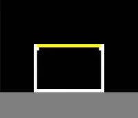 Накладной алюминиевый профиль LED