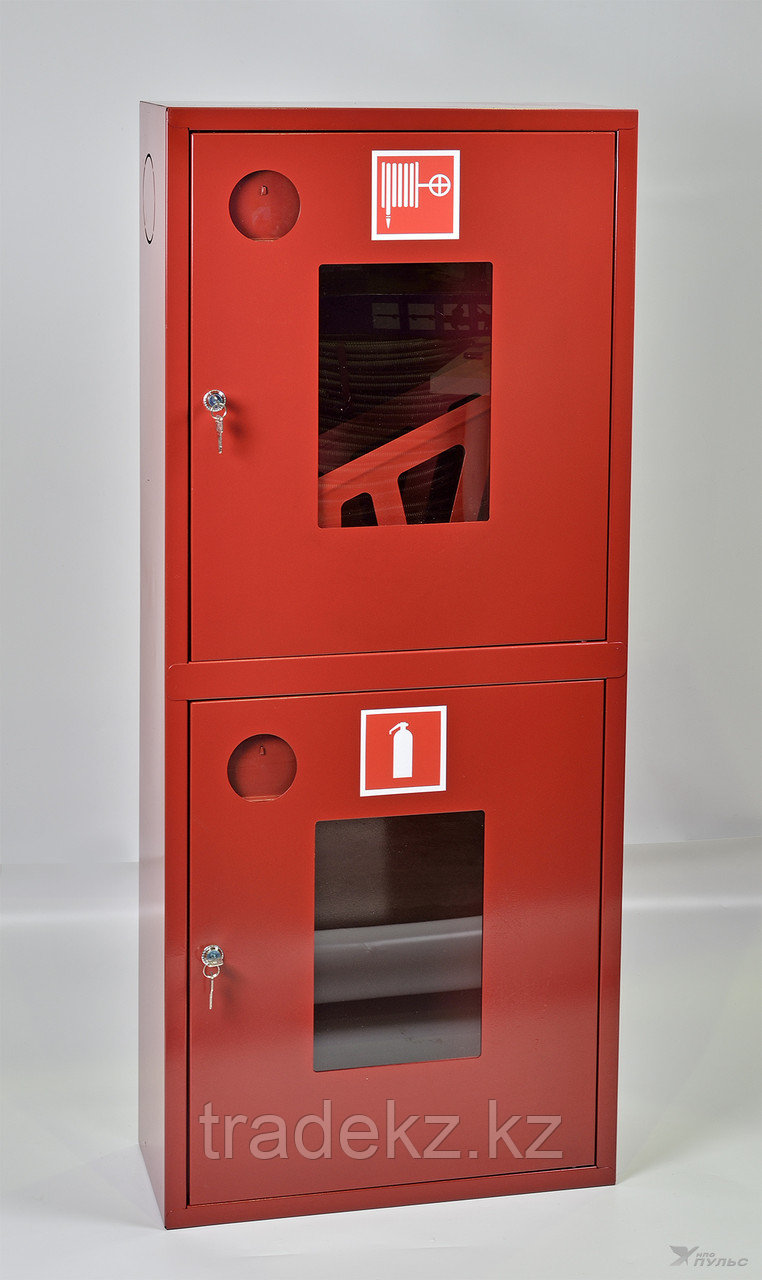 ШПК-03 НОК шкаф для пожарного крана со стеклом, красный