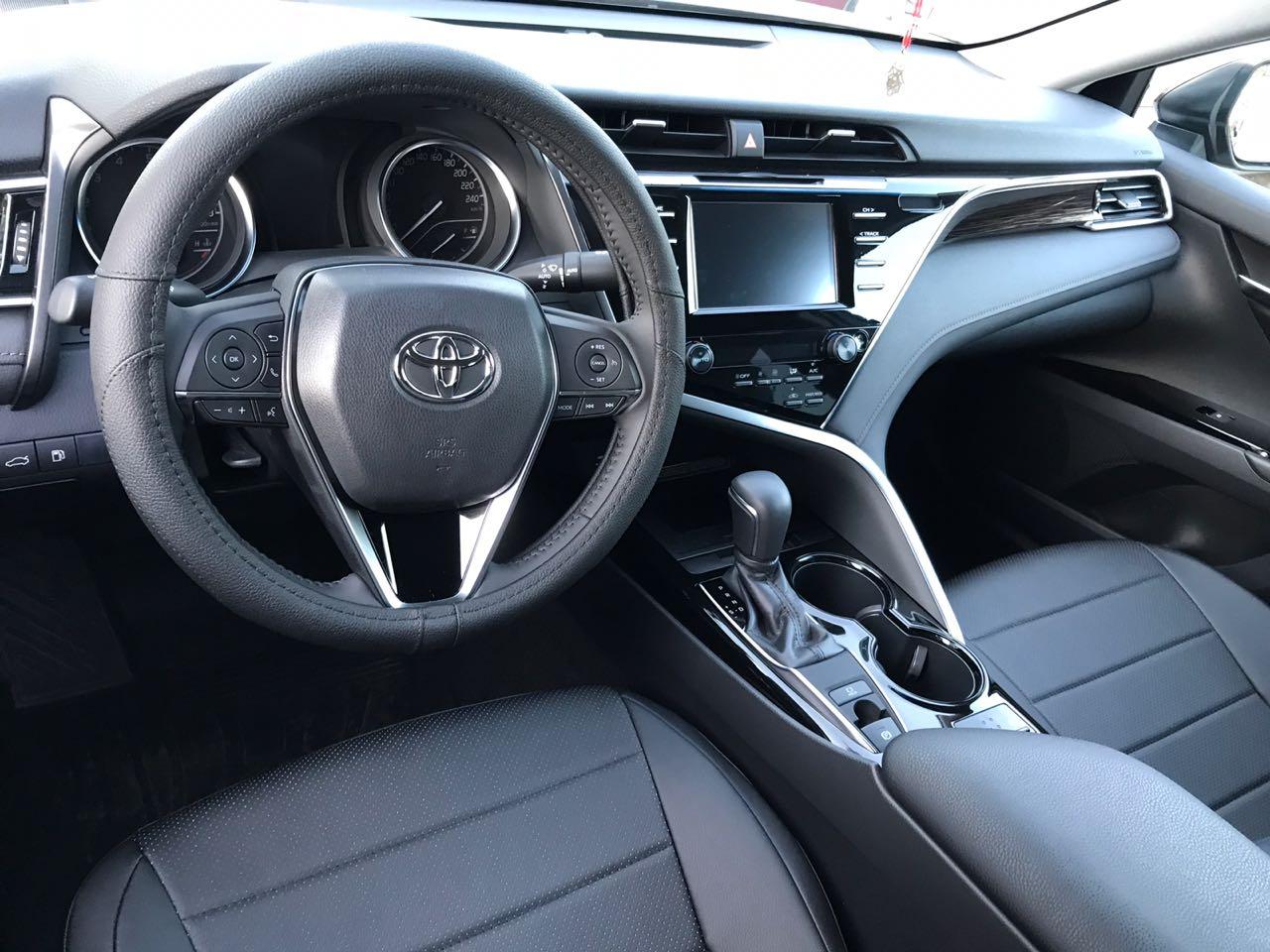 Авточехлы из экокожи ромб для Toyota Camry 70 с 2018-н.в. - фото 8 - id-p68117129