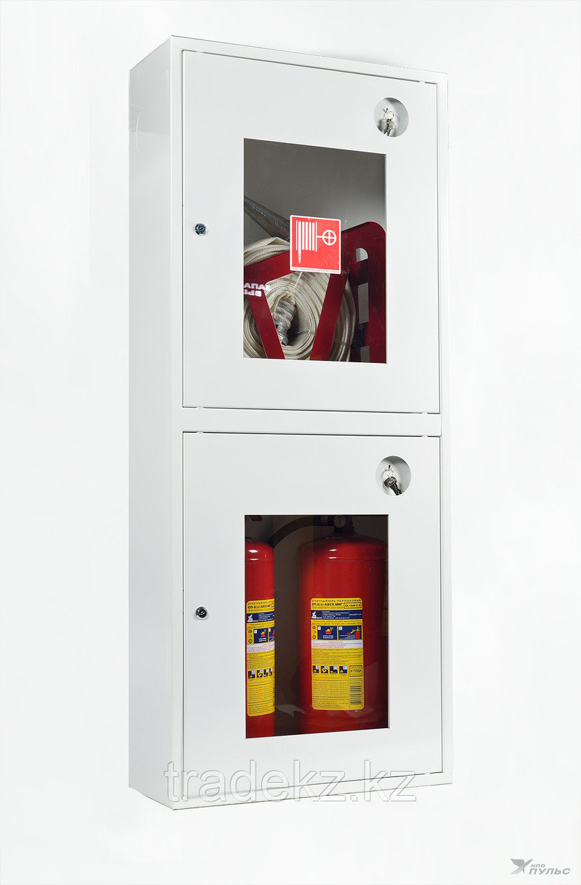 ШПК-320 НОБ шкаф для пожарного крана со стеклом, белый - фото 1 - id-p42239757