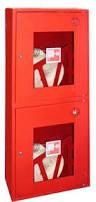 ШПК-03-2ПК НОК шкаф для пожарного крана со стеклом, красный - фото 1 - id-p27564380