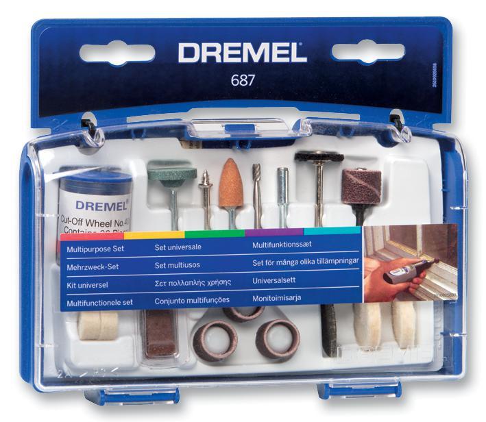 Набор оснастки для дома DREMEL, 52 шт.