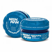 Nishman GumGum «жевательная резинка Бабл-гам» 01 (Воск для укладки волос) 150 мл.