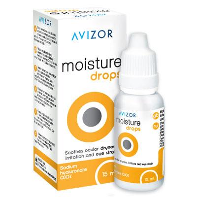 Увлажняющие капли Moisture Drops 15ml Avizor