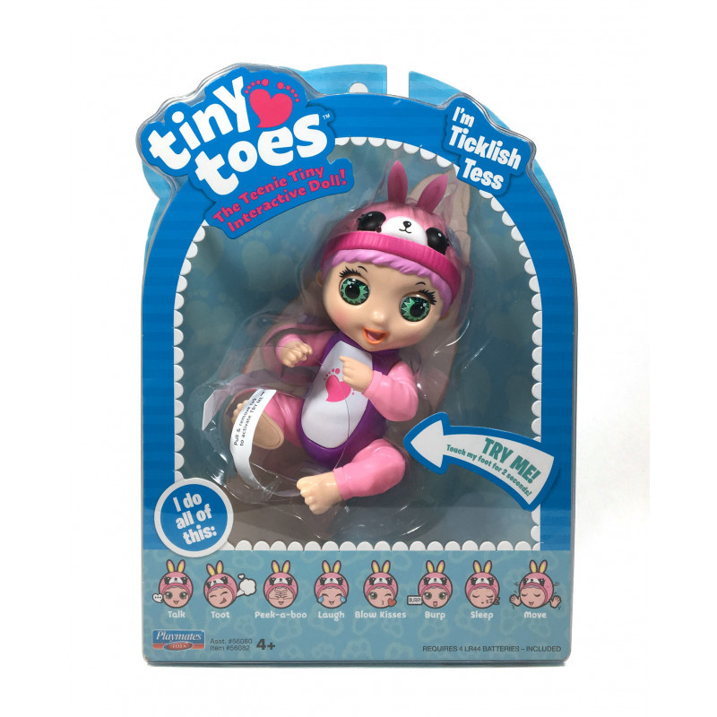 Интерактивная игрушка Tiny Toes, Зайка