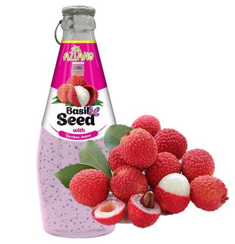 Нектар Aziano Личи с семенами базилика 290 мл