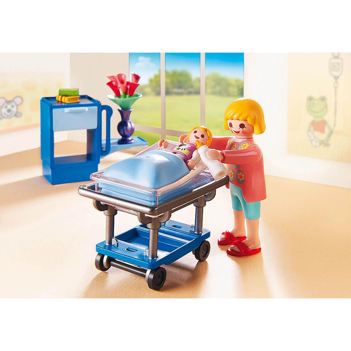 Конструктор Playmobil Детская клиника: Комната матери и ребенка
