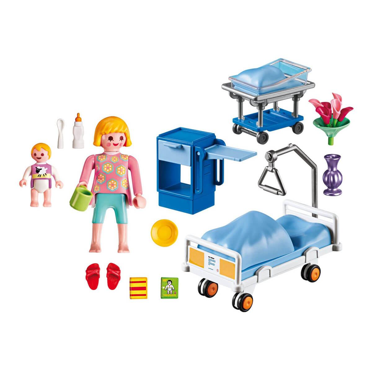 Конструктор Playmobil Детская клиника: Комната матери и ребенка