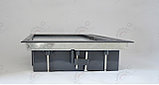 FEILIFU HTD-628AS Напольный лючок на 8 модулей, пластик, цвет серый, фото 2