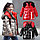 Пуховик зимний Valentino & Moncler от 2 до 7 лет для девочек, красный., фото 4