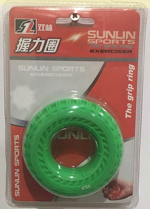 Кистевой силиконовый эспандер (бублик) Sunlin Sports 50 LB 1311, фото 2