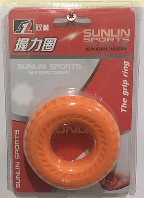 Кистевой силиконовый эспандер (бублик) Sunlin Sports 60 LB 1311, фото 2