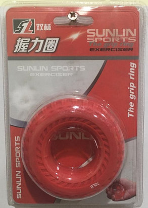 Кистевой силиконовый эспандер (бублик) Sunlin Sports 70 LB 1311, фото 2