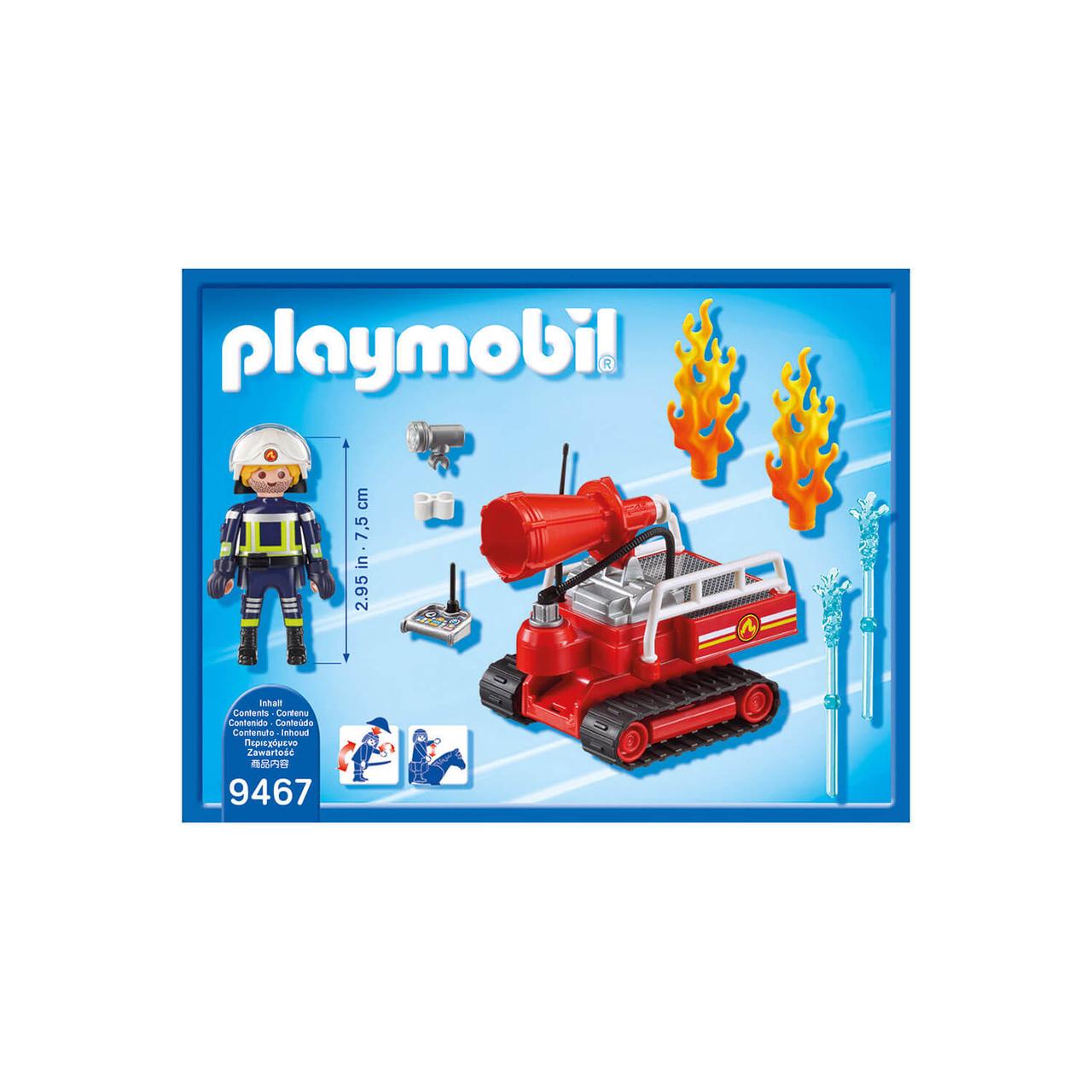 Конструктор Playmobil Пожарная служба: Огненная Водяная Пушка