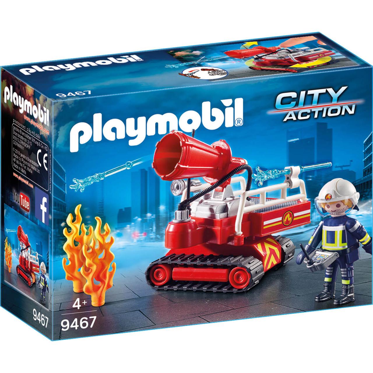 Конструктор Playmobil Пожарная служба: Огненная Водяная Пушка