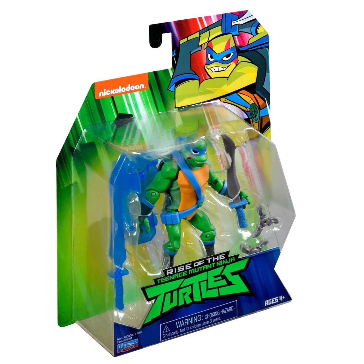 Фигурка Черепашки-ниндзя Леонардо 12 см. серия ROTMNT