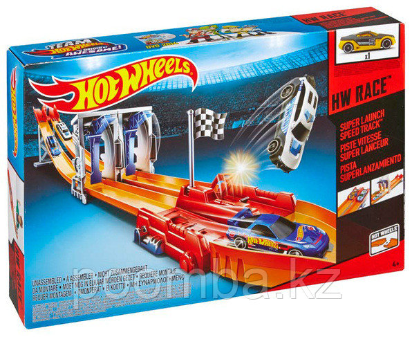 Hot Wheels"Скоростной трек с супер запуском"