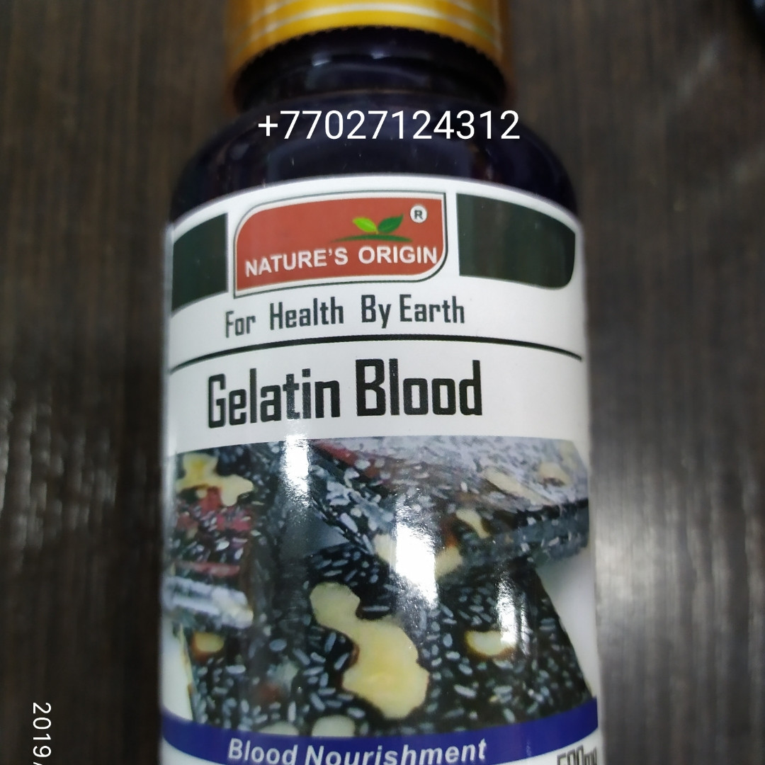 Капсулы Желатин - Gelatin Blood