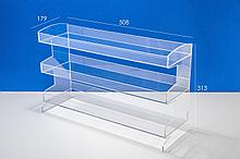 Полка для лаков 3-х ярусная 508х179х315