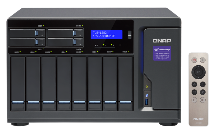 Сетевое хранилище QNAP TVS-1282-I5-16G, фото 2