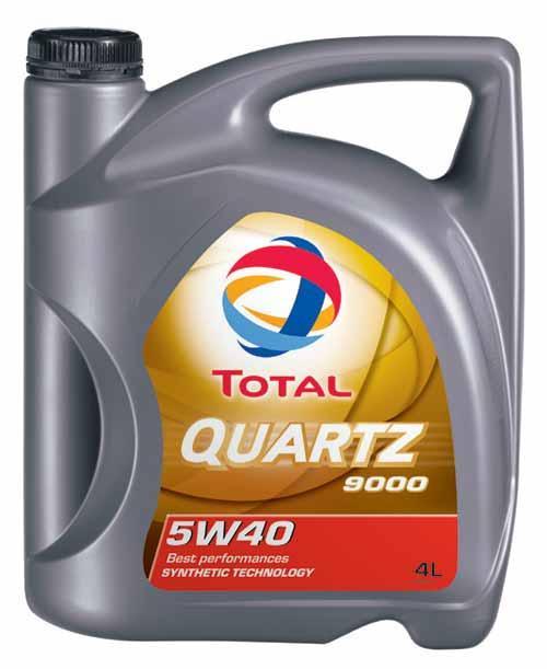 Масло TOTAL QUARTZ 9000 5W-40 синтетическое 4л.