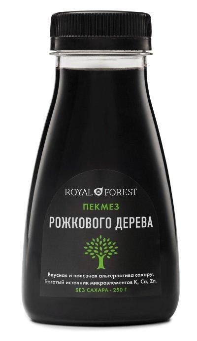 Сироп рожкового дерева (carob syrup) Royal Forest, 250 гр