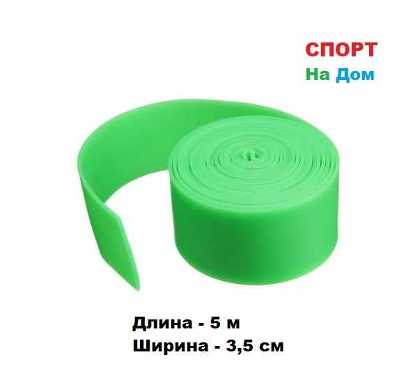 Резиновая эластичная лента эспандер для фитнеса, бокса 5 метров